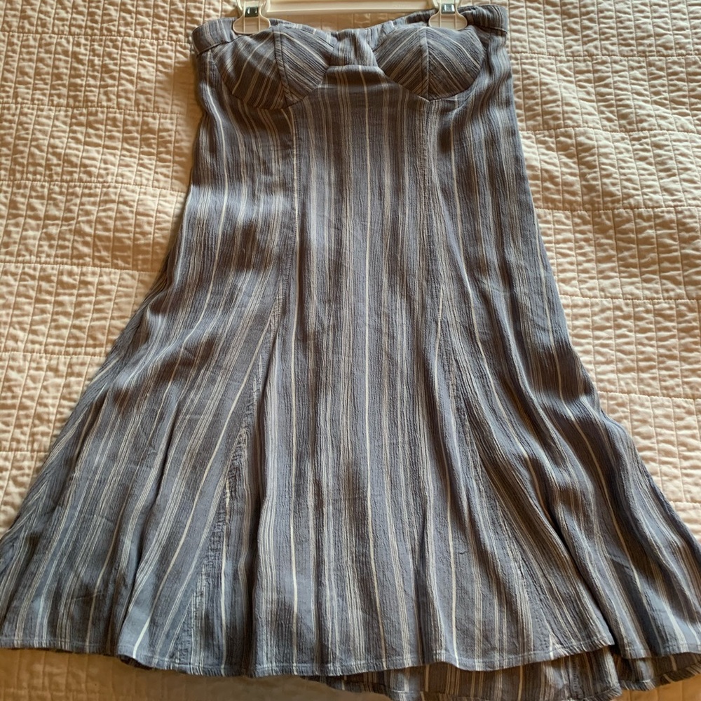 blue dress from American Eagle